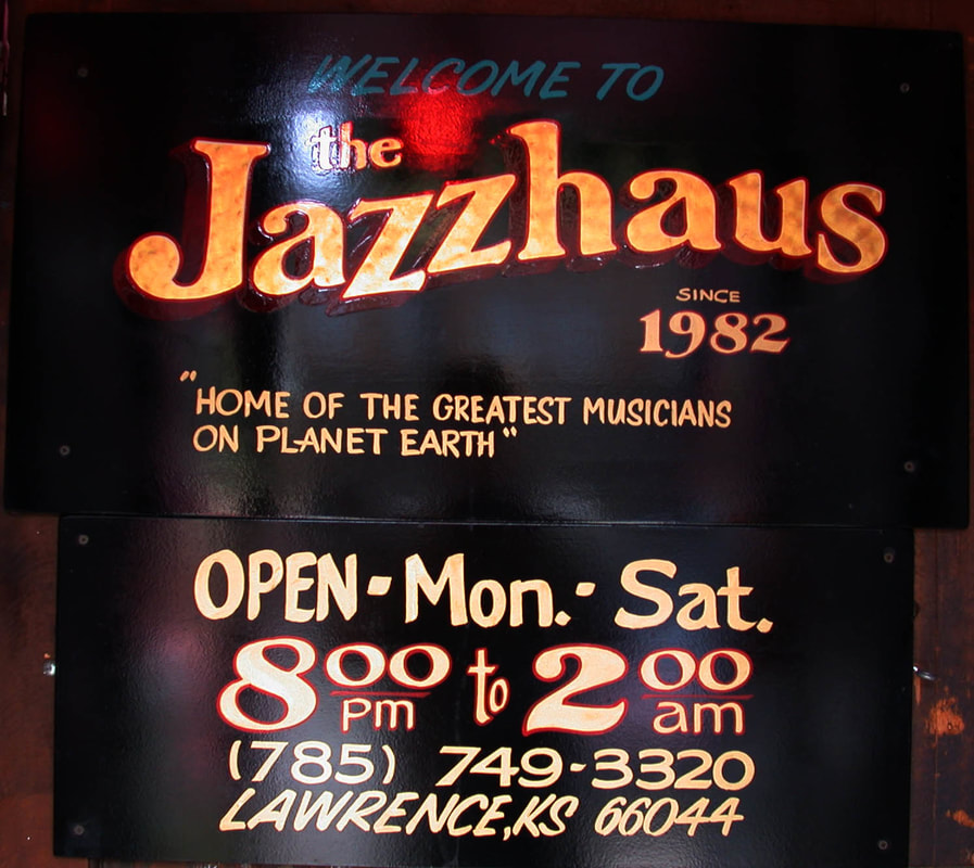 Jazz Haus sign